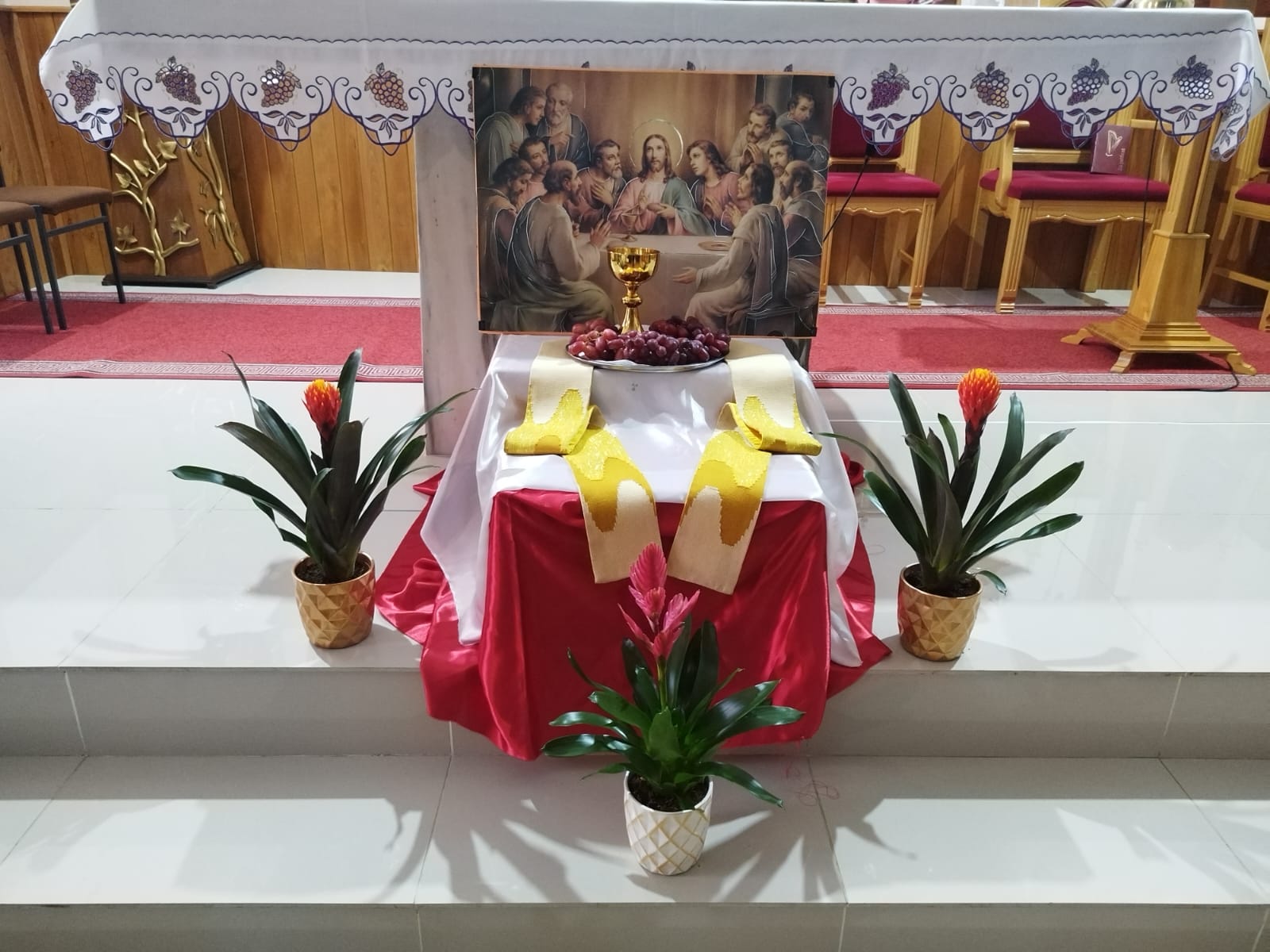 Imagine reprezentativă pentru sacramentul Ungerii Bolnavilor