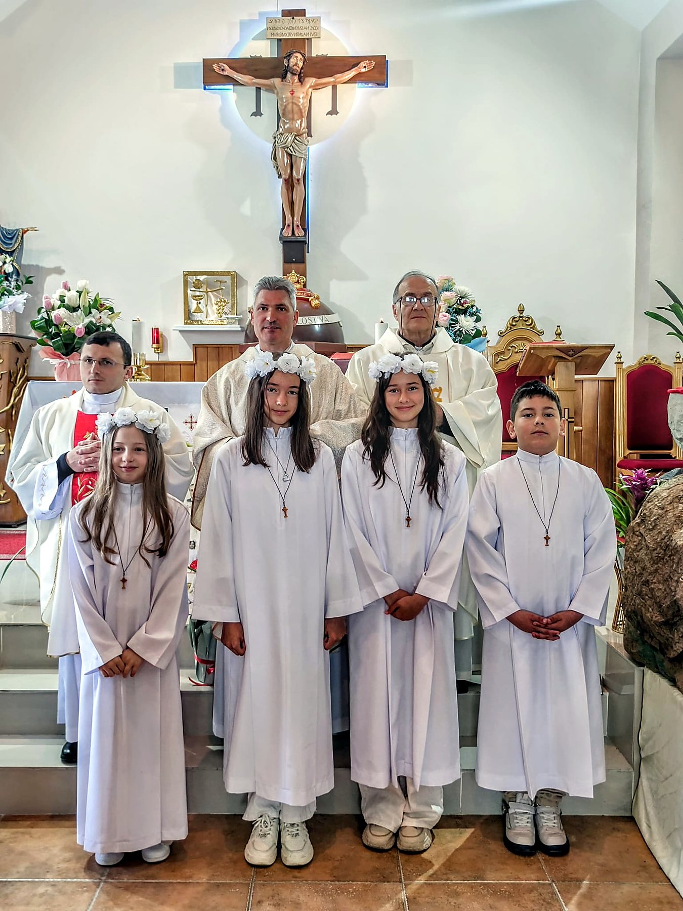 Comunitatea parohială la Prima Sfântă Împărtășanie
